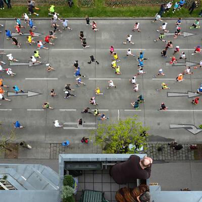Bilder zum Wien-Marathon 