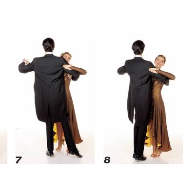 Tanzschritte: Quickstepp