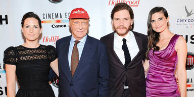 Glamour- Premiere für Lauda-Film