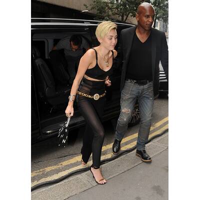 Miley Cyrus in gewagtem Outfit
