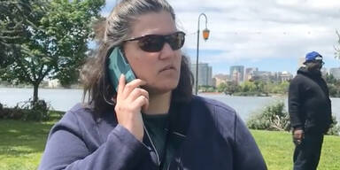 Wei&szlig;e hetzen Schwarzen Cops an den Hals