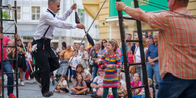 Stra&szlig;enspektakel ''Bravissimo'' verzaubert wieder St. P&ouml;lten