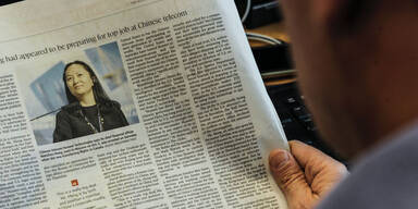 &Auml;ngste im Handelsstreit nach Festnahme von Huawei-Managerin