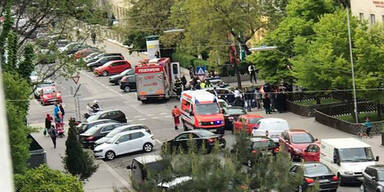 Säureattacke auf Rettungsauto Wien