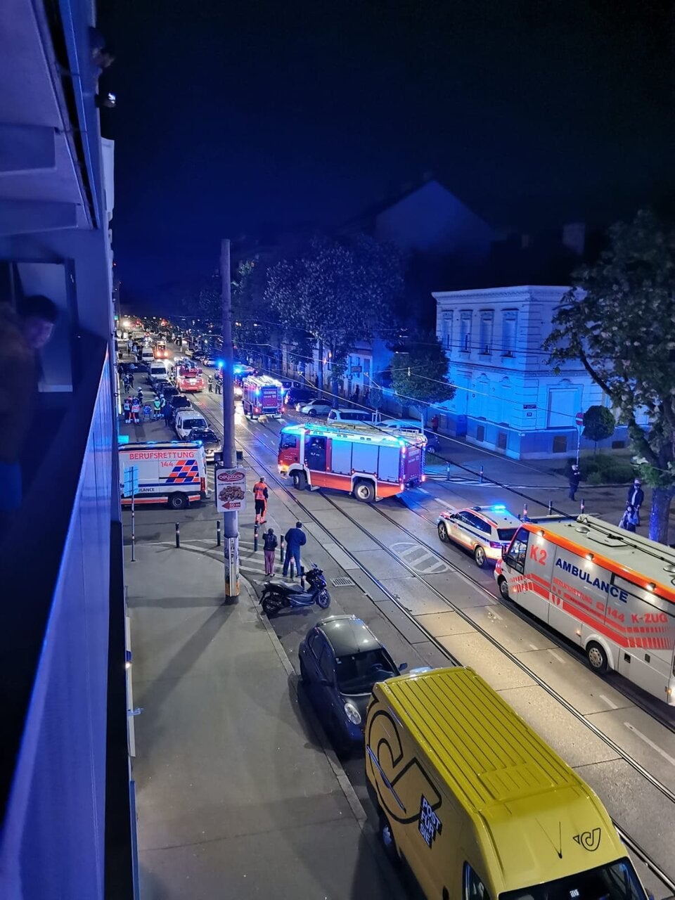Gasaustritt im 10. Bezirk in der Quellenstraße