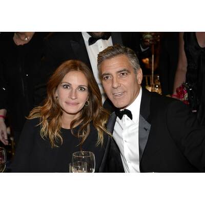 Julia Roberts & George Clooney unzertrennlich