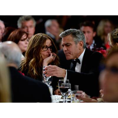 Julia Roberts & George Clooney unzertrennlich