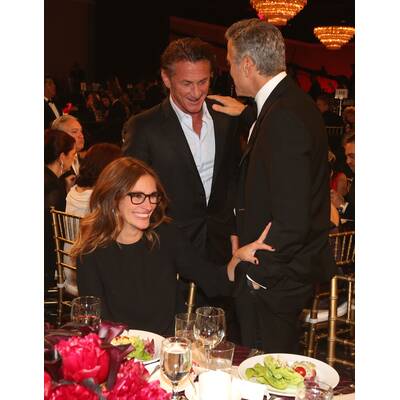 Julia Roberts & George Clooney unzertrennlich