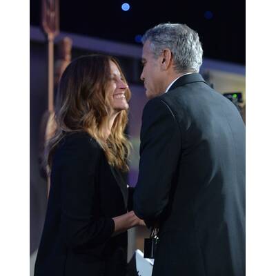 Julia Roberts & George Clooney unzertrennlich