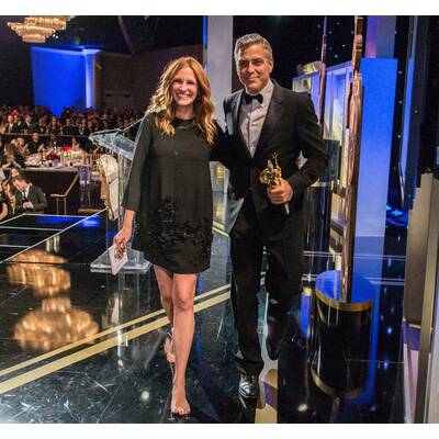 Julia Roberts & George Clooney unzertrennlich