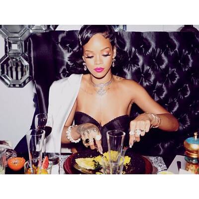 Rihanna feierte wilde Silvester-Fete mit Cara Delevingne
