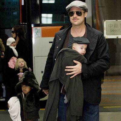 Brangelina: Die ersten Fotos der Zwillinge