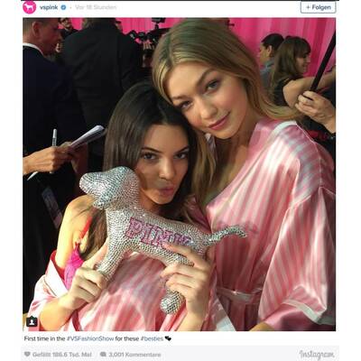 Die 24 schönsten Instagram-Snaps der Victoria's Secret Show 