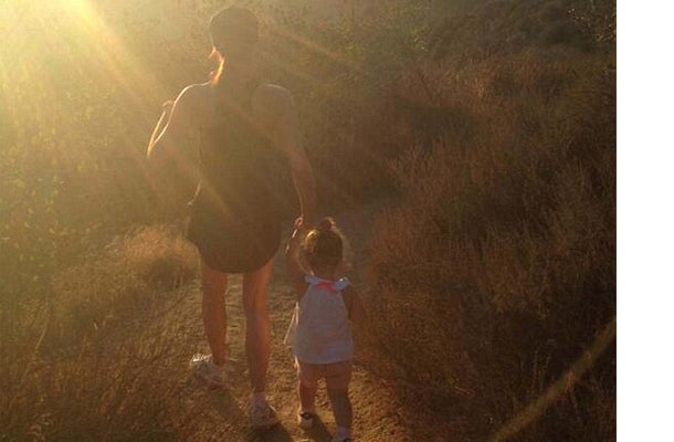 Beckham endlich in Sneakers