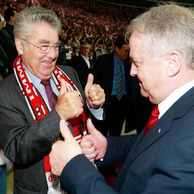 So feierte die Prominenz mit dem ÖFB-Team