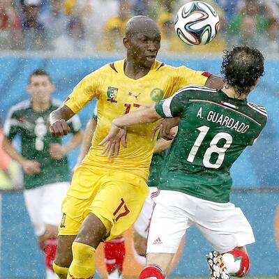 Die besten Bilder zu Kamerun vs. Mexiko