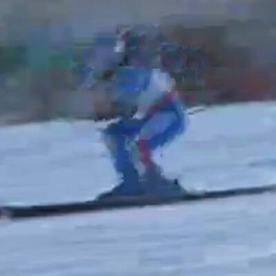 Die Bilder des Damen Riesentorlaufes