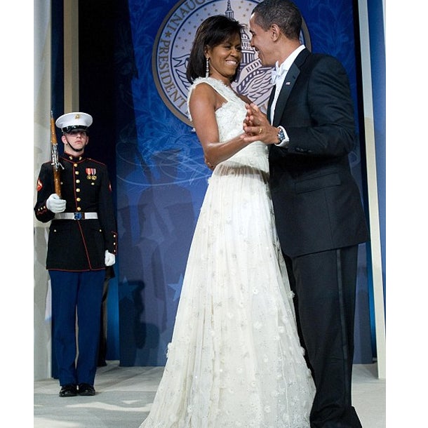 Michelle stiehlt Obama die Show