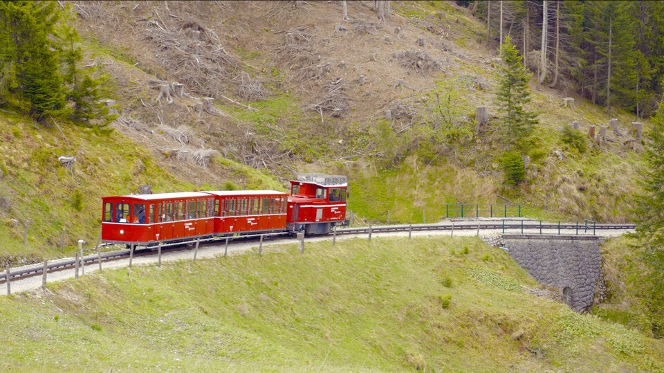 Schafbergbahn - die steilste Zahnradbahn der Welt