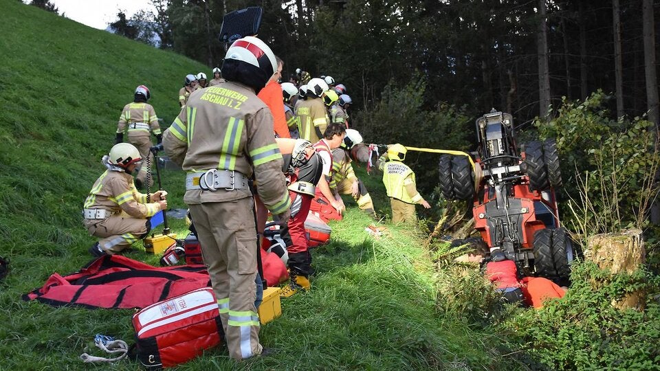 Traktor Unfall Rohrberg