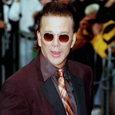 Im Laufe der Jahre: Mickey Rourke