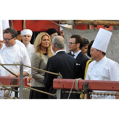 Schwedische Königsfamilie im Hochzeitsfieber