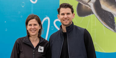 Andrea Johanides und Dominic Thiem