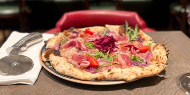 Neue Kreation: Die Gansl-Pizza