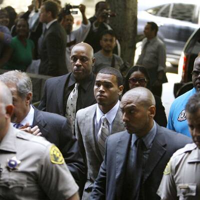 Prügelattacke: Sozialdienst für Chris Brown