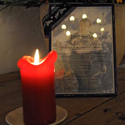 Fotos vom Toni Sailer Begräbnis