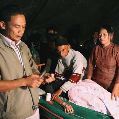 Schweres Beben in Sumatra