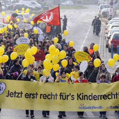 Kinderrechte Demo