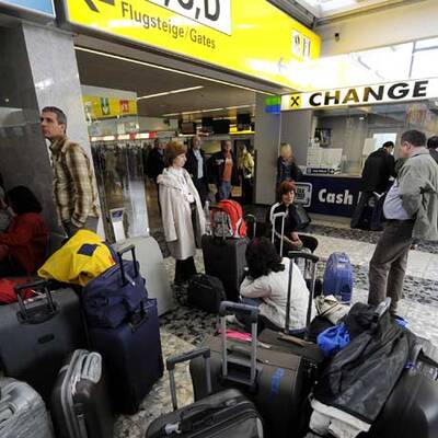 Wien-Schwechat lahm gelegt