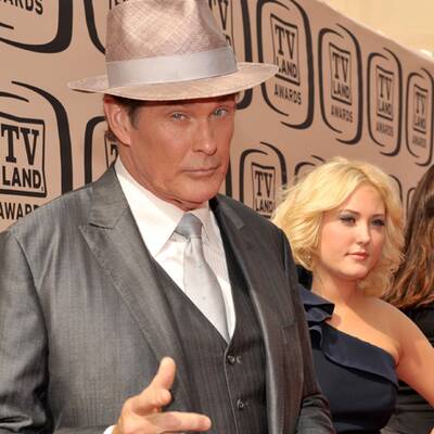 Anderson & Hasselhoff: Inniges Wiedersehen