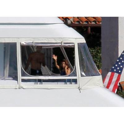 Eva Longoria & Tony Parker: Liebesurlaub auf Yacht