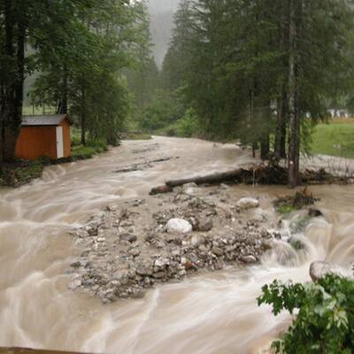 Unwetter in Oberösterreich