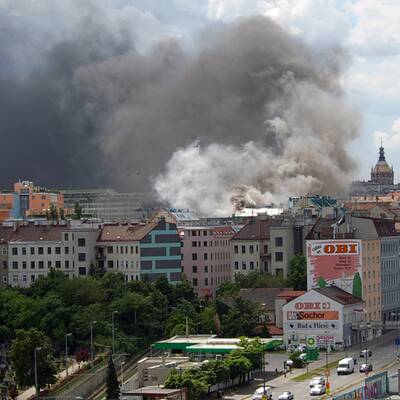 Gasexplosion in Favoriten