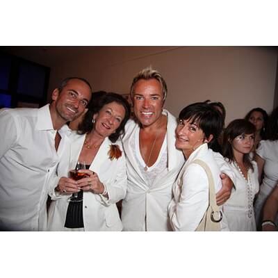 Stars bei der Fête Blanche in Wien