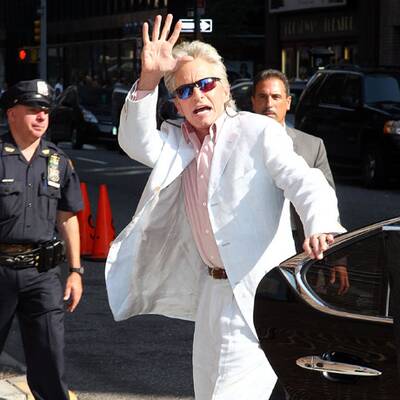 Michael Douglas kämpft gegen den Krebs