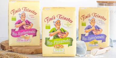 Fini&lsquo;s Feinstes pr&auml;sentiert vier neue Bio-Mehle