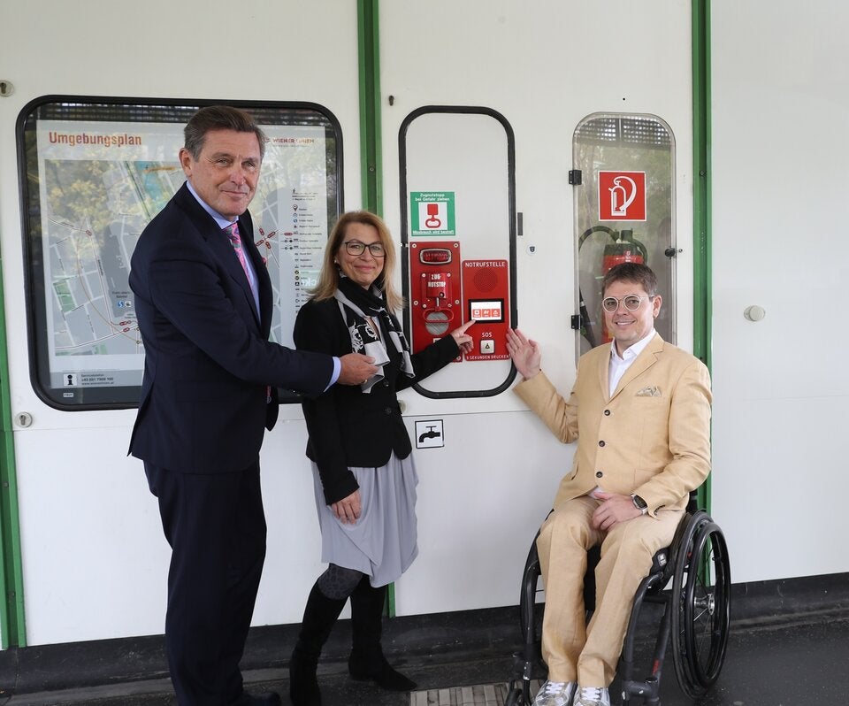 Wiener U-Bahn: Notruf künftig per Touchscreen möglich