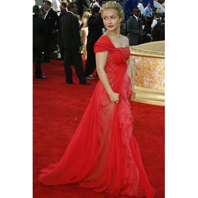 Best Dressed: Stars in Rot und Grün