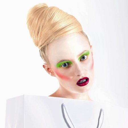 1 Knalliges Make up, Fasching