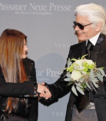 1 Maleen Fischer von Karl Lagerfeld