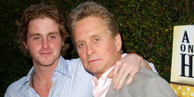 1 Michael und Kirk Douglas