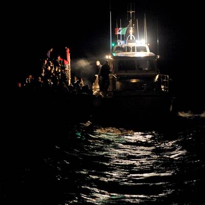 Dramatische Rettung bei Lampedusa