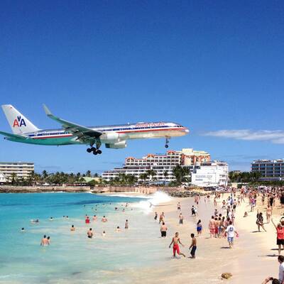Funchal Airport auf Madeira / Portugal