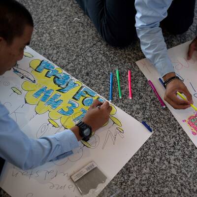 Noch besteht Hoffnung für die Angehörigen der Vermissten