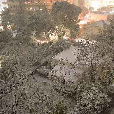 Sogar in Alexandria (Ägypten) schneite es