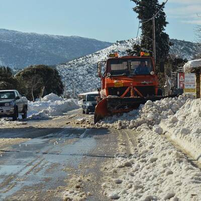 Sogar in Alexandria (Ägypten) schneite es